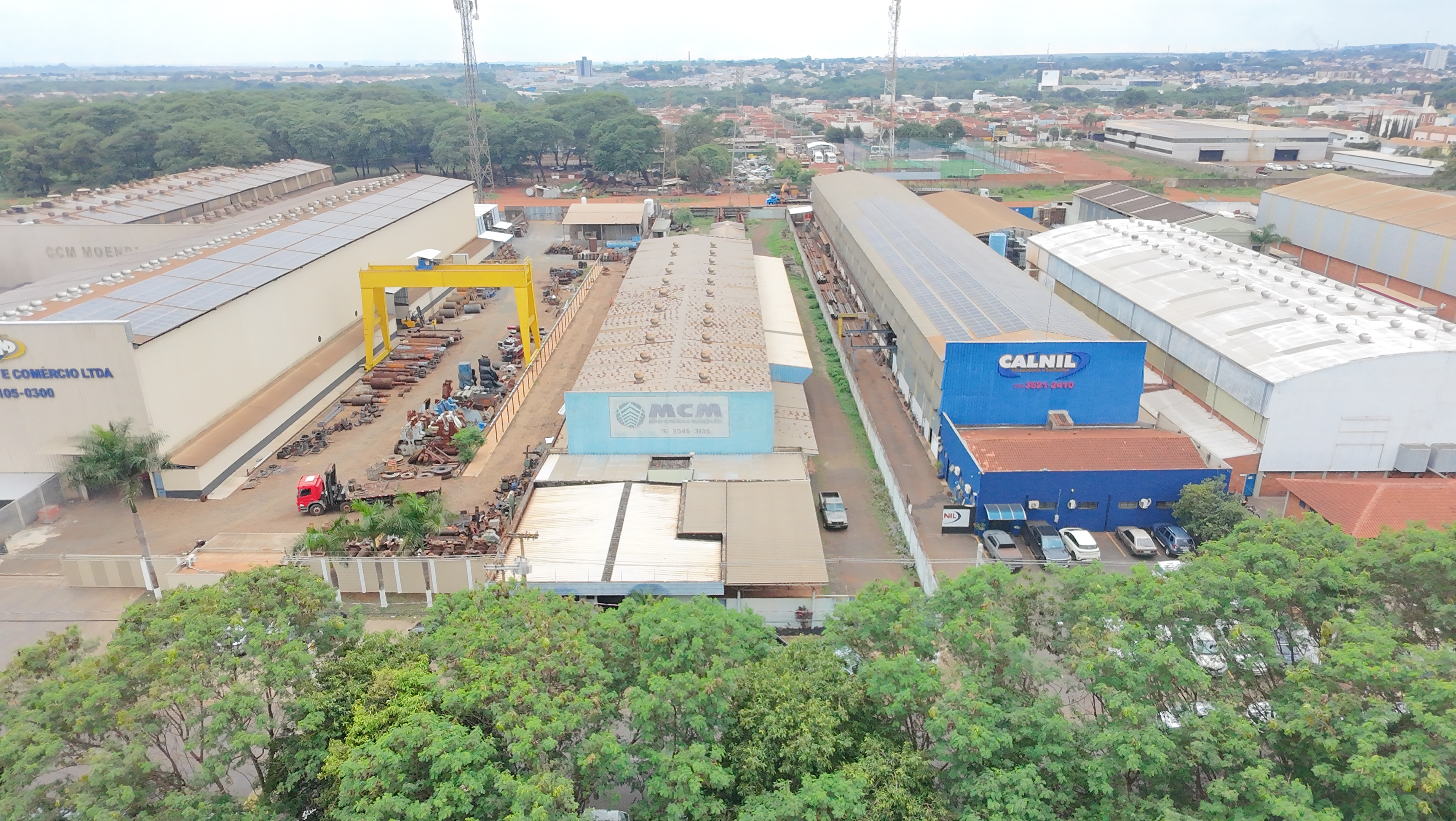 Galpão Industrial com Ponto Rolante